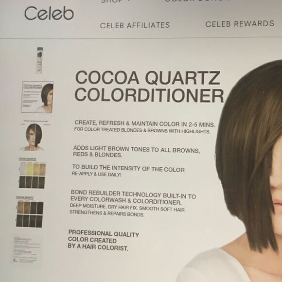 COCOA QUARTZ LIGHT BROWN COLORDITIONER - Picture 8 of 9